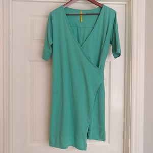 Super soft lole t-shirt wrap dress